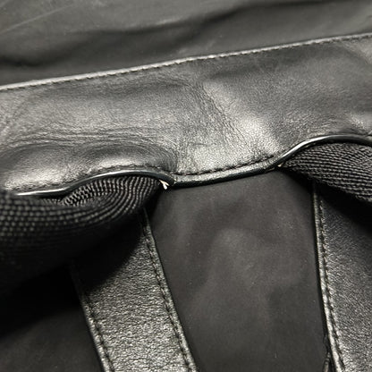 BURBERRY Black Nylon Backpack Handbag Single Shoulder Bag Black hardware-(SKU)-947044008