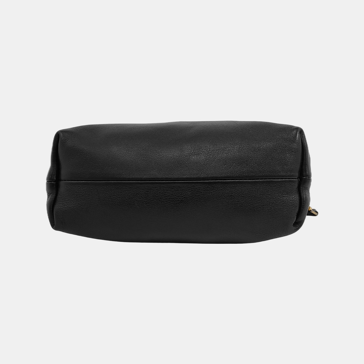 BURBERRY Black Leather Crossbody Bag Single Shoulder Bag Golden hardware Removable shoulder strap-(SKU)-947151988