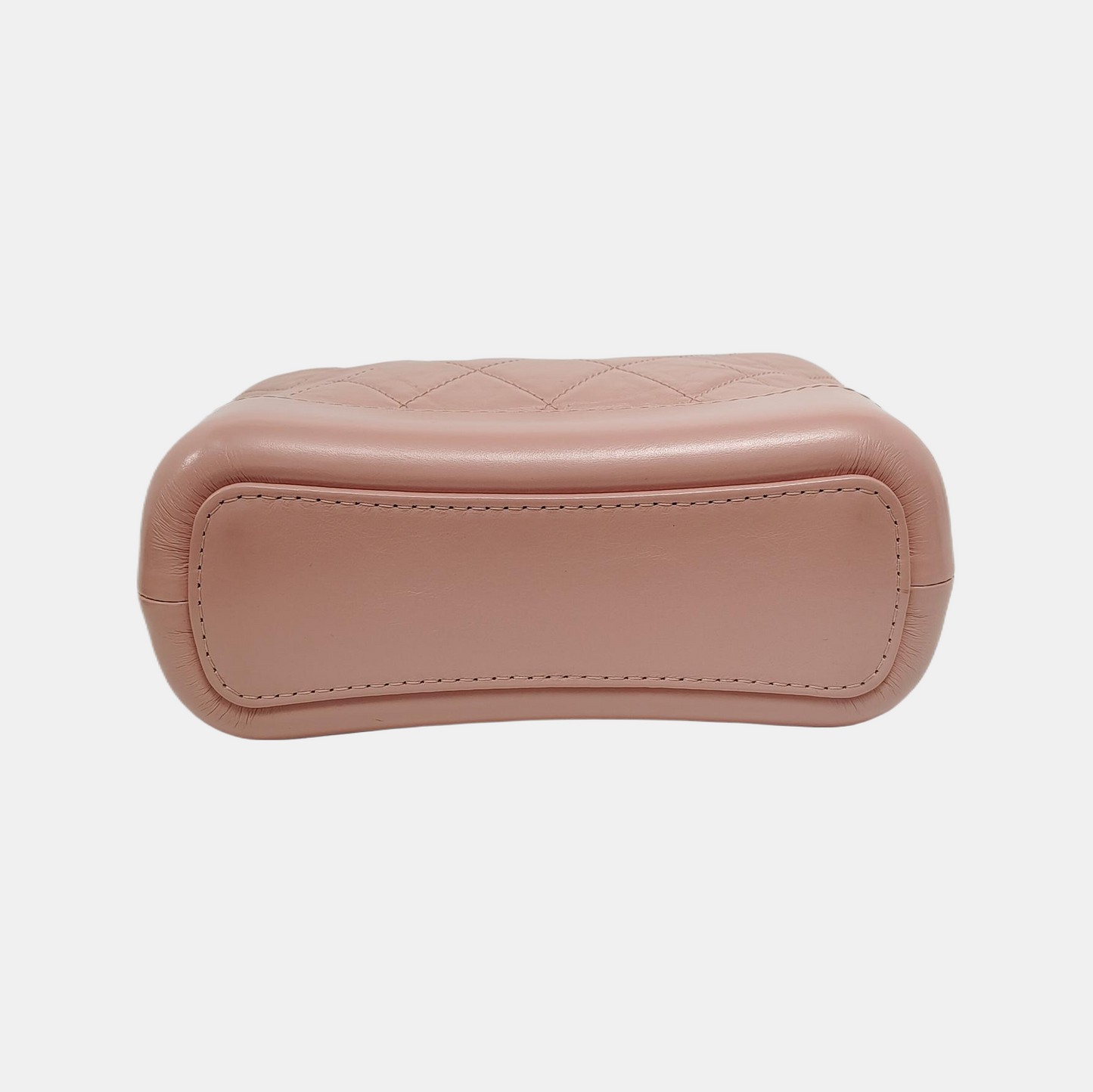 CHANEL GABRIELLE Small Pink Leather Quilted Crossbody Shoulder Bag Golden Silver Rhodium Hardware 27 Clasp Removable Strap-(SKU)-947434028