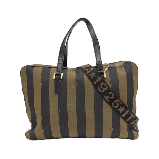 FENDI Multicolor fabric single shoulder bag Golden Silver Hardware Removable shoulder strap-(SKU)-947506411