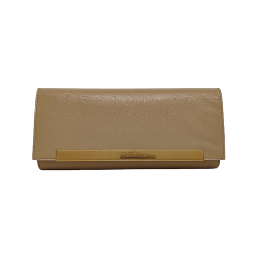 YSL Khaki Cowhide Handbag Golden hardware-(SKU)-948372708