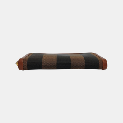 FENDI Multicolor Canvas Wallet Golden hardware-(SKU)-948382276