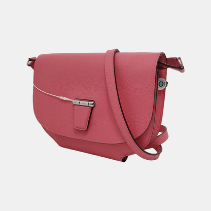 HERMÈS Convoyeur Mini Lipstick Pink Evercolor Leather Single Shoulder Bag Crossbody Bag Detachable Strap-(SKU)-949176364