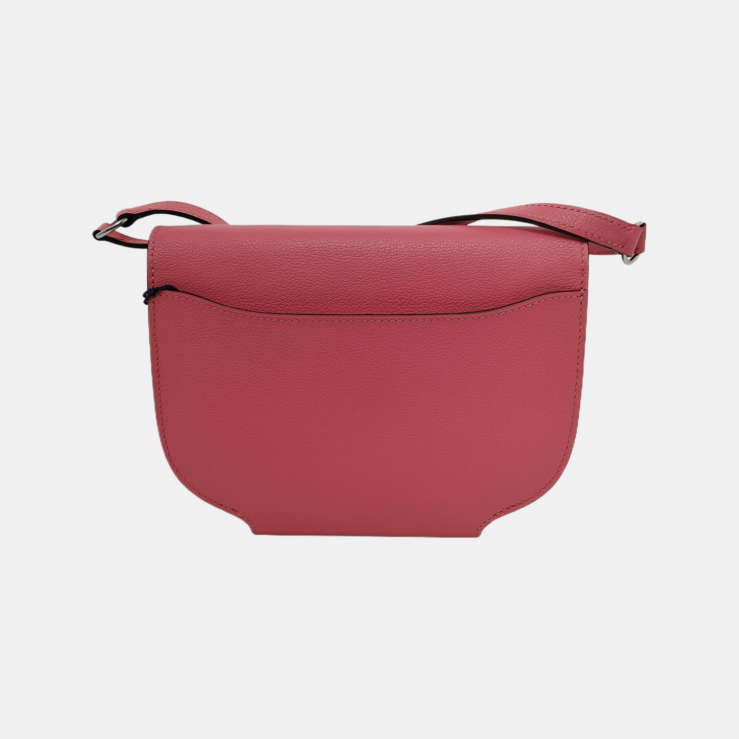 HERMÈS Convoyeur Mini Lipstick Pink Evercolor Leather Single Shoulder Bag Crossbody Bag Detachable Strap-(SKU)-949176364