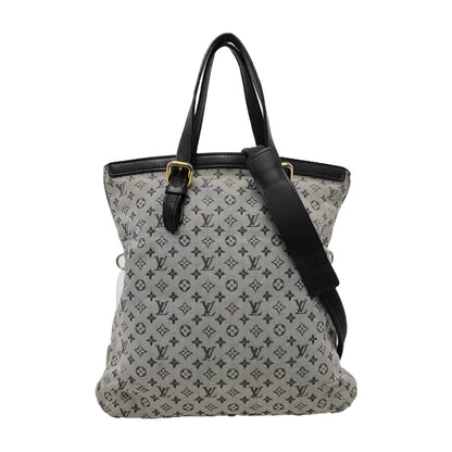 LOUIS VUITTON FRANCOISE Blue Canvas Monogram Single Shoulder Bag Handbag Golden hardware Removable shoulder strap-(SKU)-949164119
