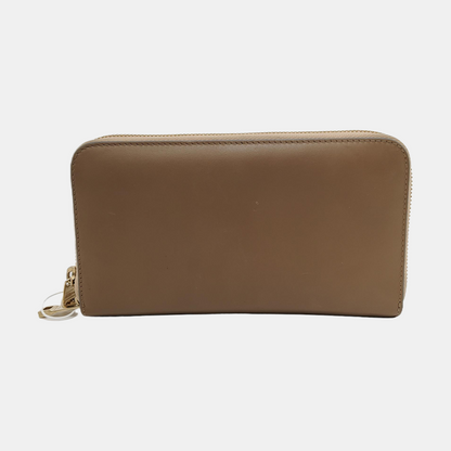 Chloé Champagne Cowhide Wallet Golden hardware-(SKU)-949892286