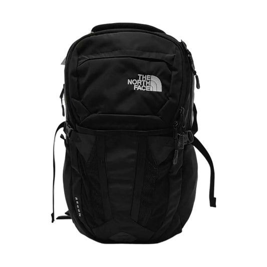 THE NORTH FACE Black Fabric Woven Backpack Tote Black hardware-(SKU)-949749313
