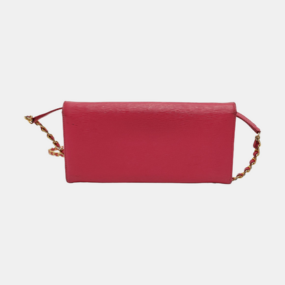 PRADA Pink Cowhide Single Shoulder Bag Crossbody Bag Golden hardware Removable shoulder strap-(SKU)-945700600
