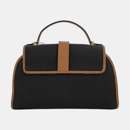 YSL Black cowhide tote bag Golden hardware-(SKU)-949952758