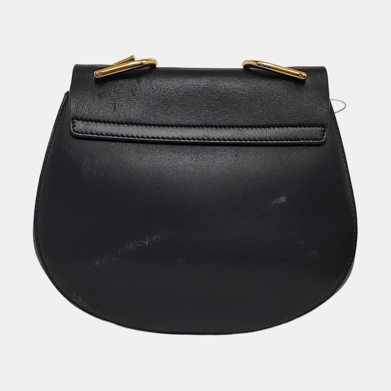 Chloé Drew Medium size Red Leather Piggy Bag Crossbody Single Shoulder Bag Golden hardware-(SKU)-950713854
