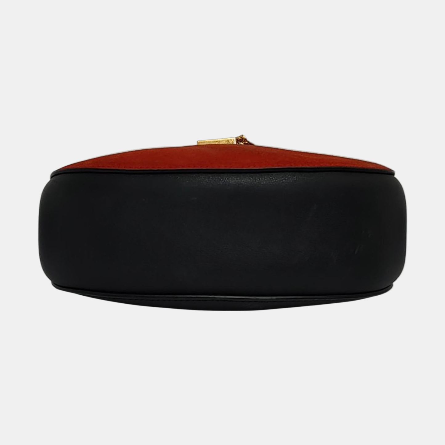 Chloé Drew Medium size Red Leather Piggy Bag Crossbody Single Shoulder Bag Golden hardware-(SKU)-950713854