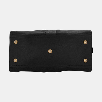 YSL CHYC Y LIGNE Small size Black cowhide tote bag Golden hardware-(SKU)-950515065
