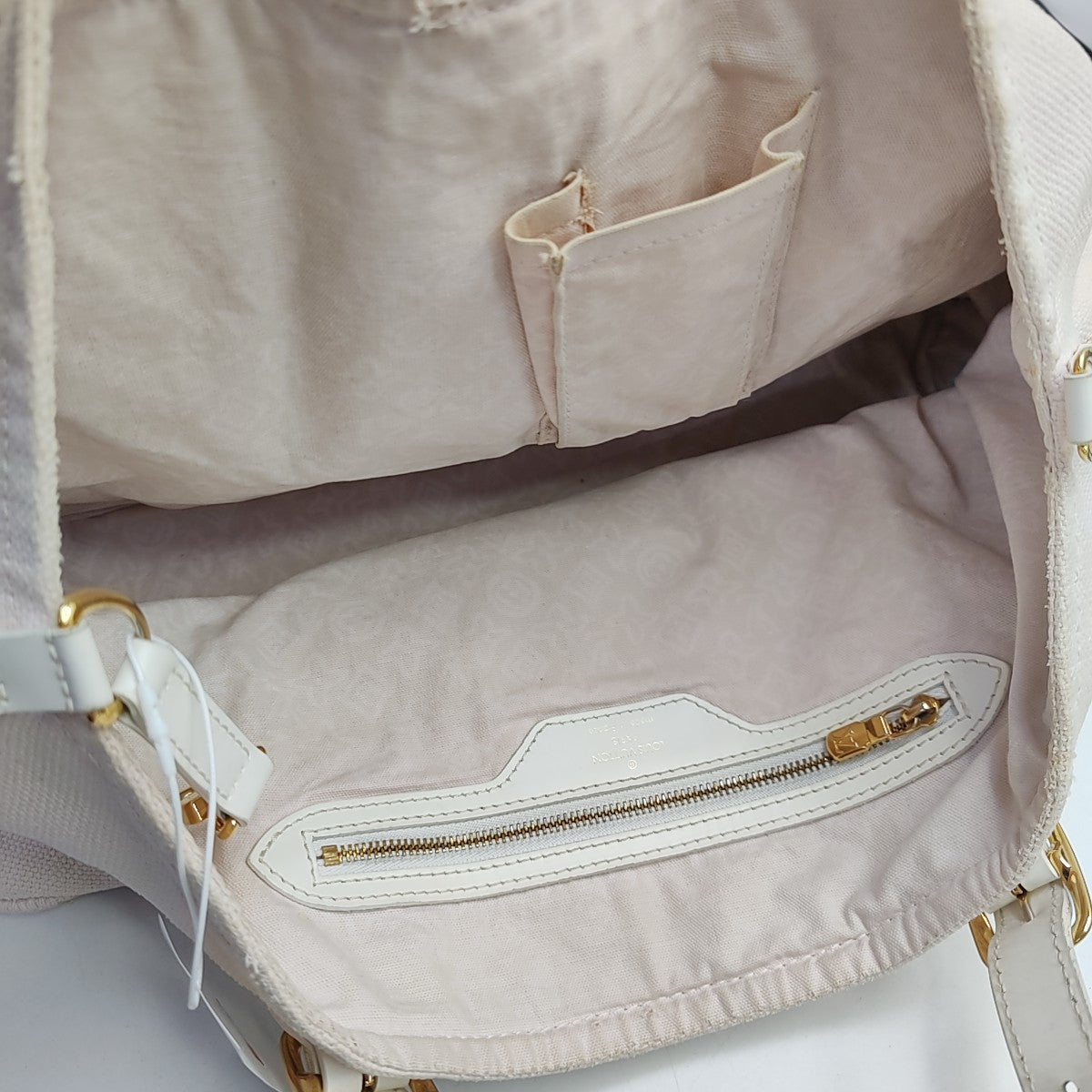 LOUIS VUITTON TAHITIENNE CABAS Medium size Pink Canvas Crocodile Patterned Shoulder Bag Tote Bag Golden hardware-(SKU)-950928917