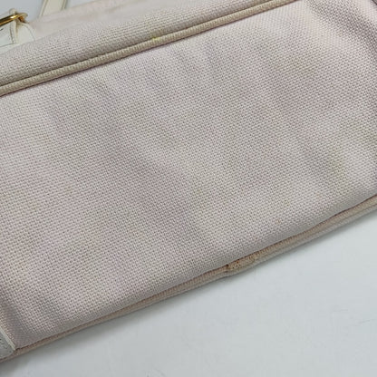 LOUIS VUITTON TAHITIENNE CABAS Medium size Pink Canvas Crocodile Patterned Shoulder Bag Tote Bag Golden hardware-(SKU)-950928917