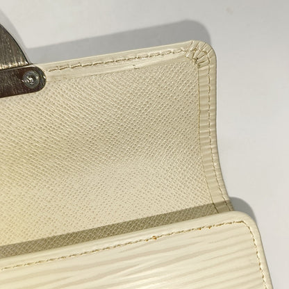 LOUIS VUITTON KOALA 白色EPI牛皮水波纹钱包 Silver Hardware-(SKU)-951270680