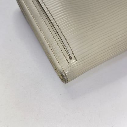 LOUIS VUITTON KOALA 白色EPI牛皮水波纹钱包 Silver Hardware-(SKU)-951270680