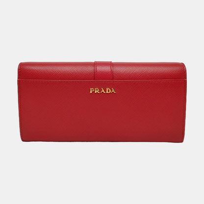 PRADA Cahier mini Red Leather Wallet Sub-bag-(SKU)-951259291