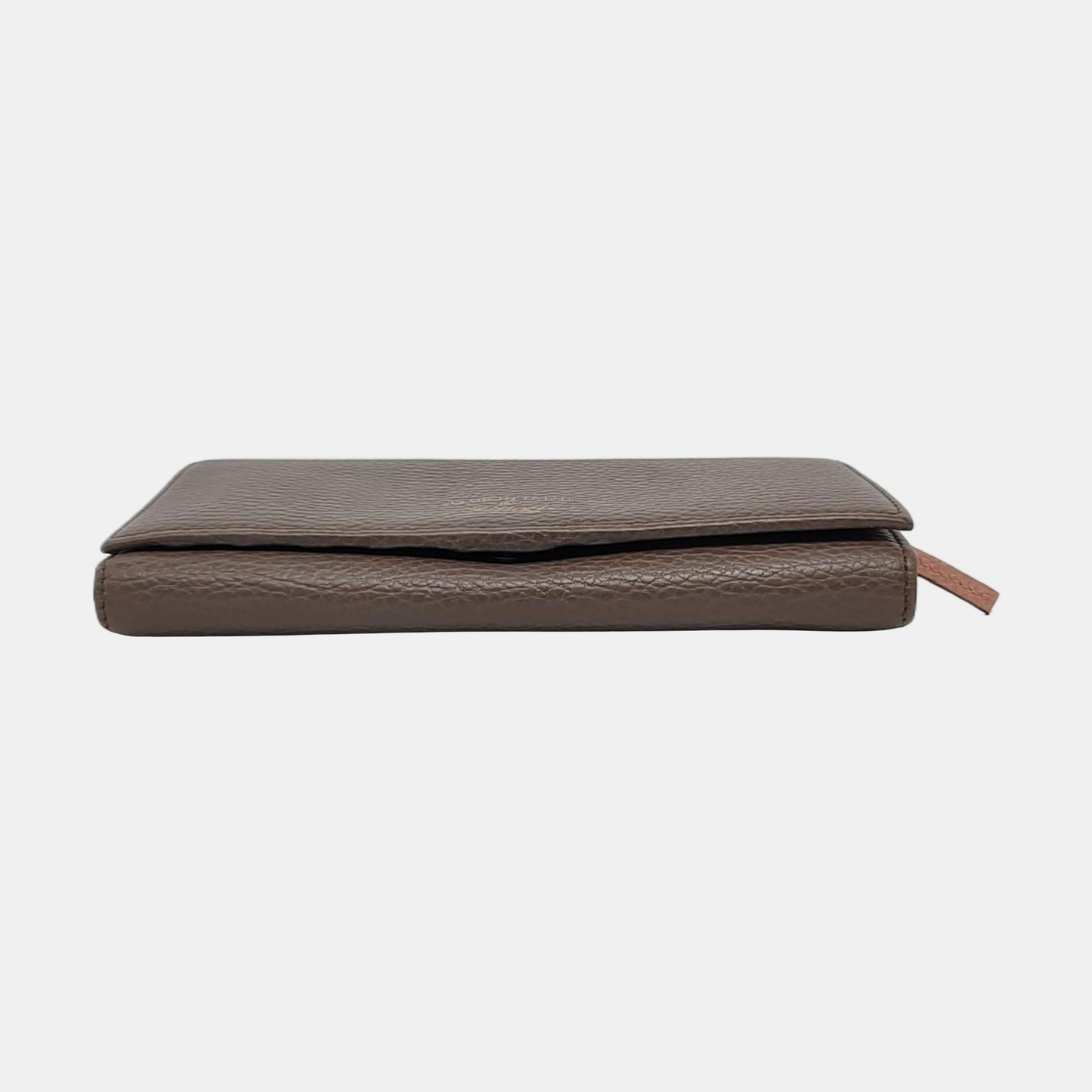 GUCCI Swing Elephant Gray Cowhide Wallet Golden hardware-(SKU)-951312707