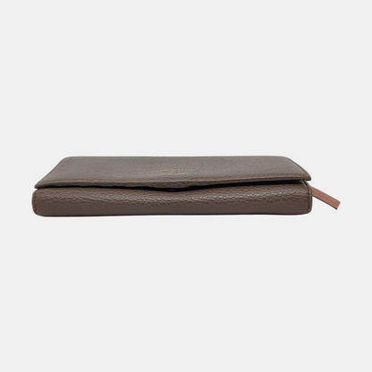 GUCCI Swing Elephant Gray Cowhide Wallet Golden hardware-(SKU)-951312707