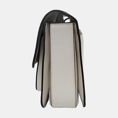 MICHAEL KORS Sloan Editor Blue Coated Canvas Monogrammed Crossbody Bag with Shoulder Strap and Handbag Golden hardware Removable shoulder strap-(SKU)-951791936