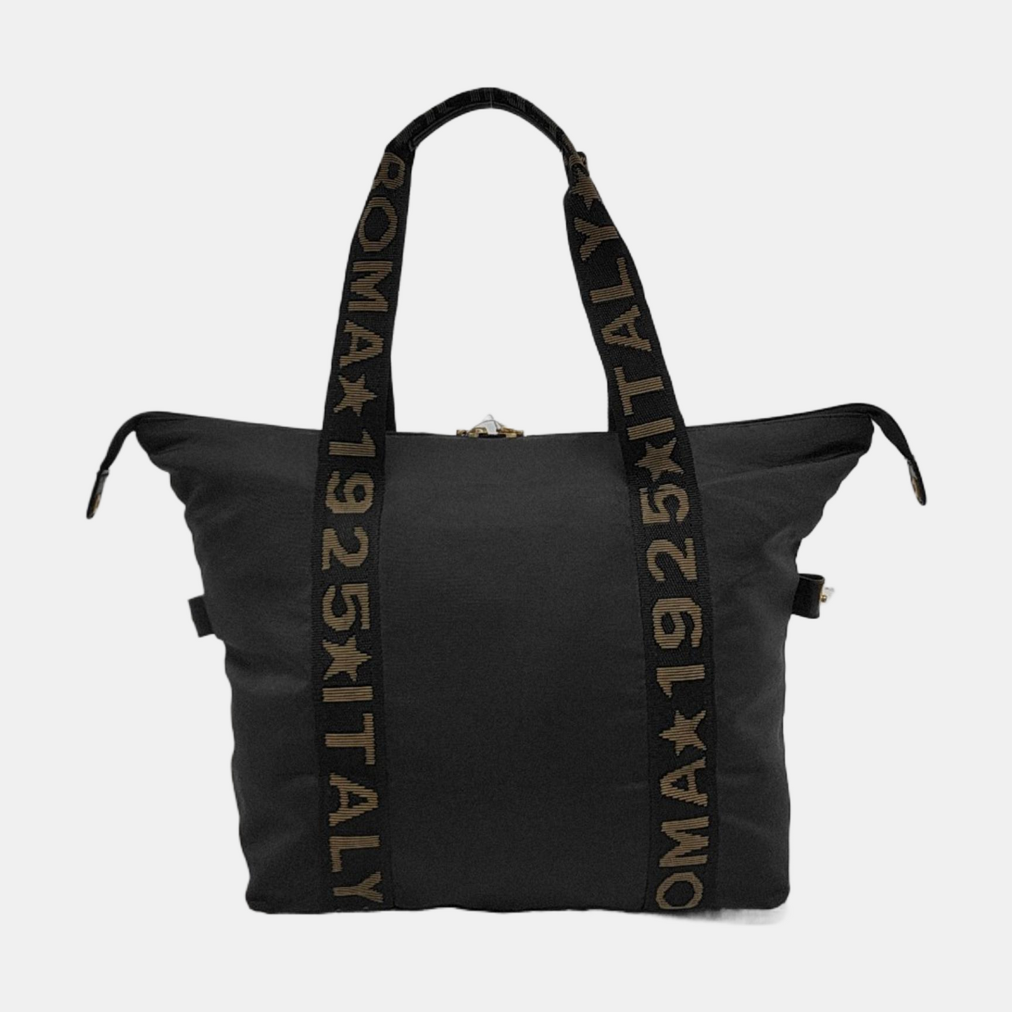 FENDI Black Canvas Shoulder Bag Golden hardware-(SKU)-951945142