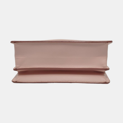 FERRAGAMO Thalia Light Pink Leather Crossbody Bag Single Shoulder Bag Golden hardware-(SKU)-951994003