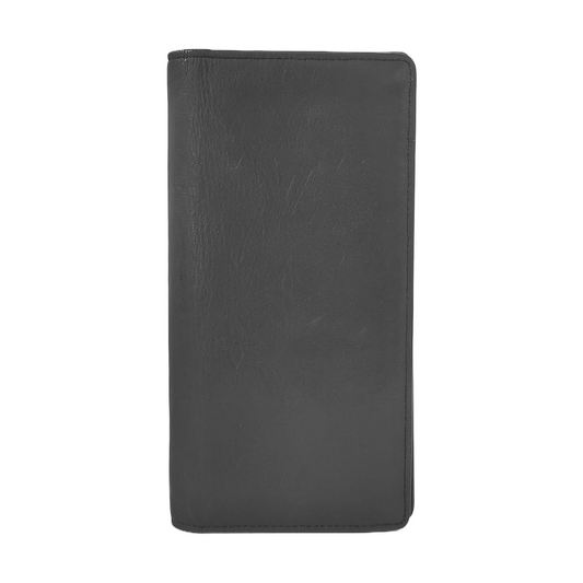LOUIS VUITTON BRAZZA Black Cowhide Wallet Silver Hardware-(SKU)-953041663