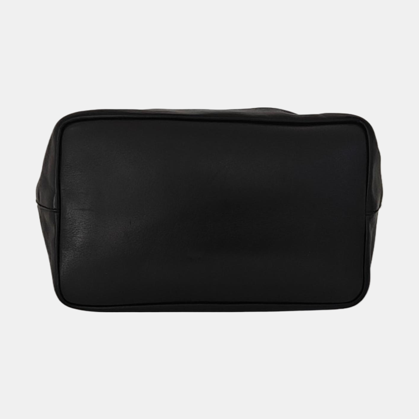 GUCCI Bamboo 1947 Black Cowhide Bamboo Handle Handbag Single Shoulder Bag Ruthenium color hardware Removable shoulder strap-(SKU)-953171646