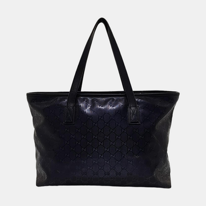 GUCCI GG Imprime Purple Coated Canvas Monogram Handbag Single Shoulder Bag-(SKU)-953141022