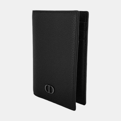 DIOR Black Cowhide Card Case-(SKU)-953190341