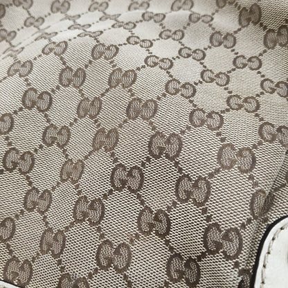 GUCCI Sukey Brown Canvas Monogram Handbag Single Shoulder Bag Golden hardware-(SKU)-953204844