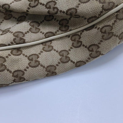 GUCCI Sukey Brown Canvas Monogram Handbag Single Shoulder Bag Golden hardware-(SKU)-953204844