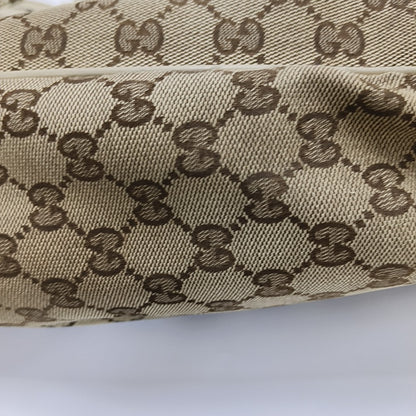 GUCCI Sukey Brown Canvas Monogram Handbag Single Shoulder Bag Golden hardware-(SKU)-953204844