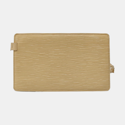 LOUIS VUITTON 黄色EPI牛皮水波纹腰包腰包/胸包 Golden hardware Vintage model-(SKU)-953082998