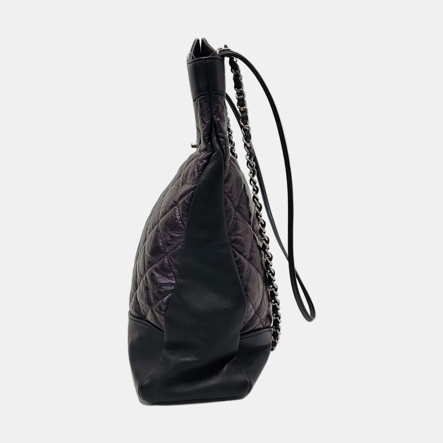 CHANEL CHANEL 31 Small Size Laser Cut Calfskin Quilted Crossbody Shoulder Bag with Silver and Palladium Hardware, 28 openings-(SKU)-953385653