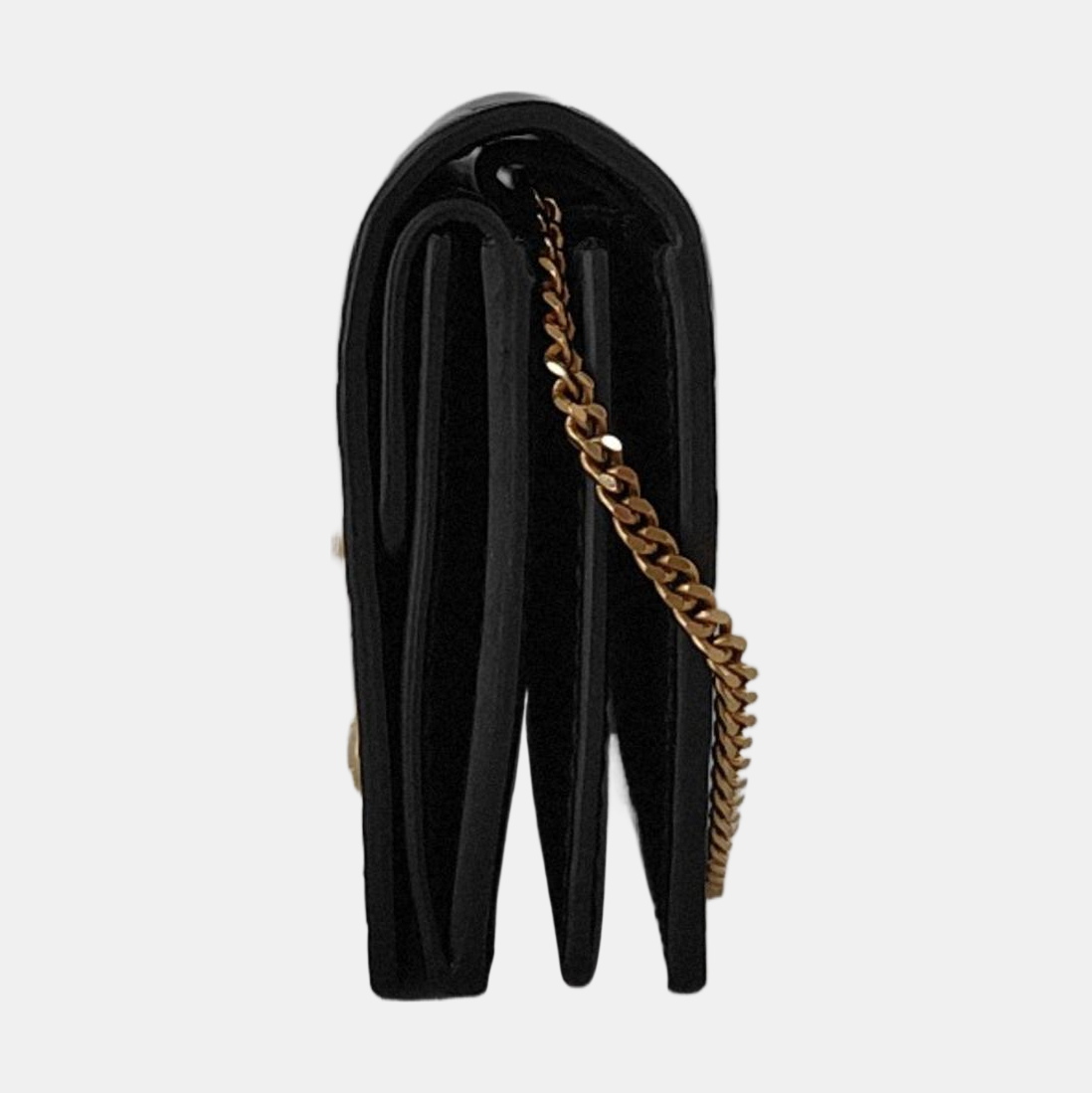 BURBERRY Black牛皮浮雕TBShoulder Bag Golden hardware Removable shoulder strap-(SKU)-953270143