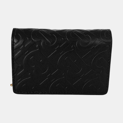 BURBERRY Black牛皮浮雕TBShoulder Bag Golden hardware Removable shoulder strap-(SKU)-953270143