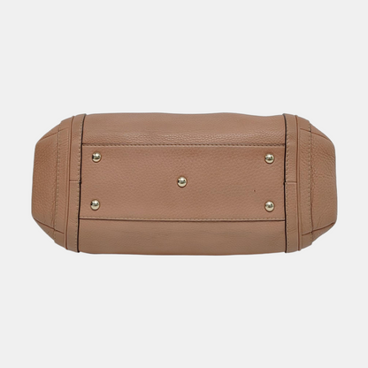 GUCCI Bella Brown Cow Leather Bamboo Tassel Single Shoulder Bag Golden hardware-(SKU)-953466112