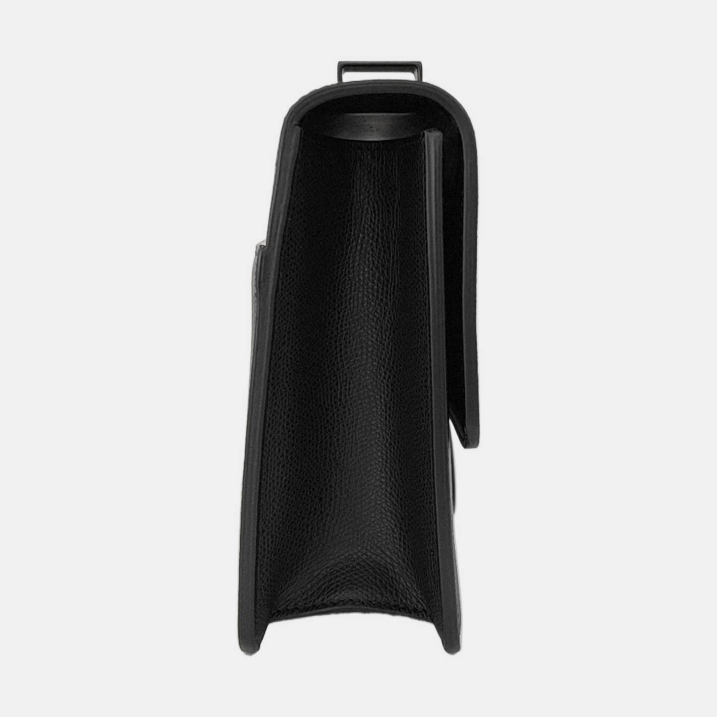 DIOR 30 Montaigne Black Leather Montaigne Bag Crossbody Shoulder Bag Black Hardware Removable Strap-(SKU)-953966390