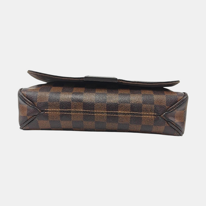 LOUIS VUITTON DISTRICT Small size Brown Coated Canvas Checkerboard Messenger Bag Crossbody Shoulder Bag Brown Hardware-(SKU)-954158452