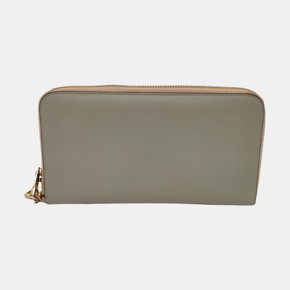 Chloé Baylee Nude Pink Cow Leather Wallet Golden hardware-(SKU)-954587159
