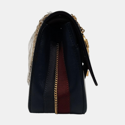 CHANEL 2.55 Deep Blue Calf Leather Single Shoulder Bag Crossbody Bag Golden Hardware 26 Openings-(SKU)-954526638