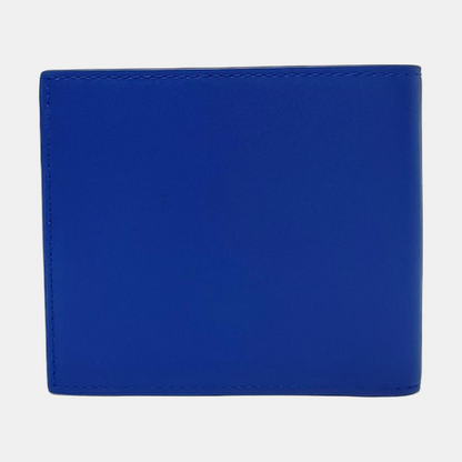 BURBERRY Blue Leather Wallet-(SKU)-954867784