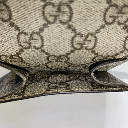 GUCCI The Hacker Project Beige Canvas Monogram Money Wallet Golden hardware-(SKU)-955112285