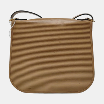 YSL Khaki Cowhide Crossbody Single Shoulder Bag Removable shoulder strap-(SKU)-955059739