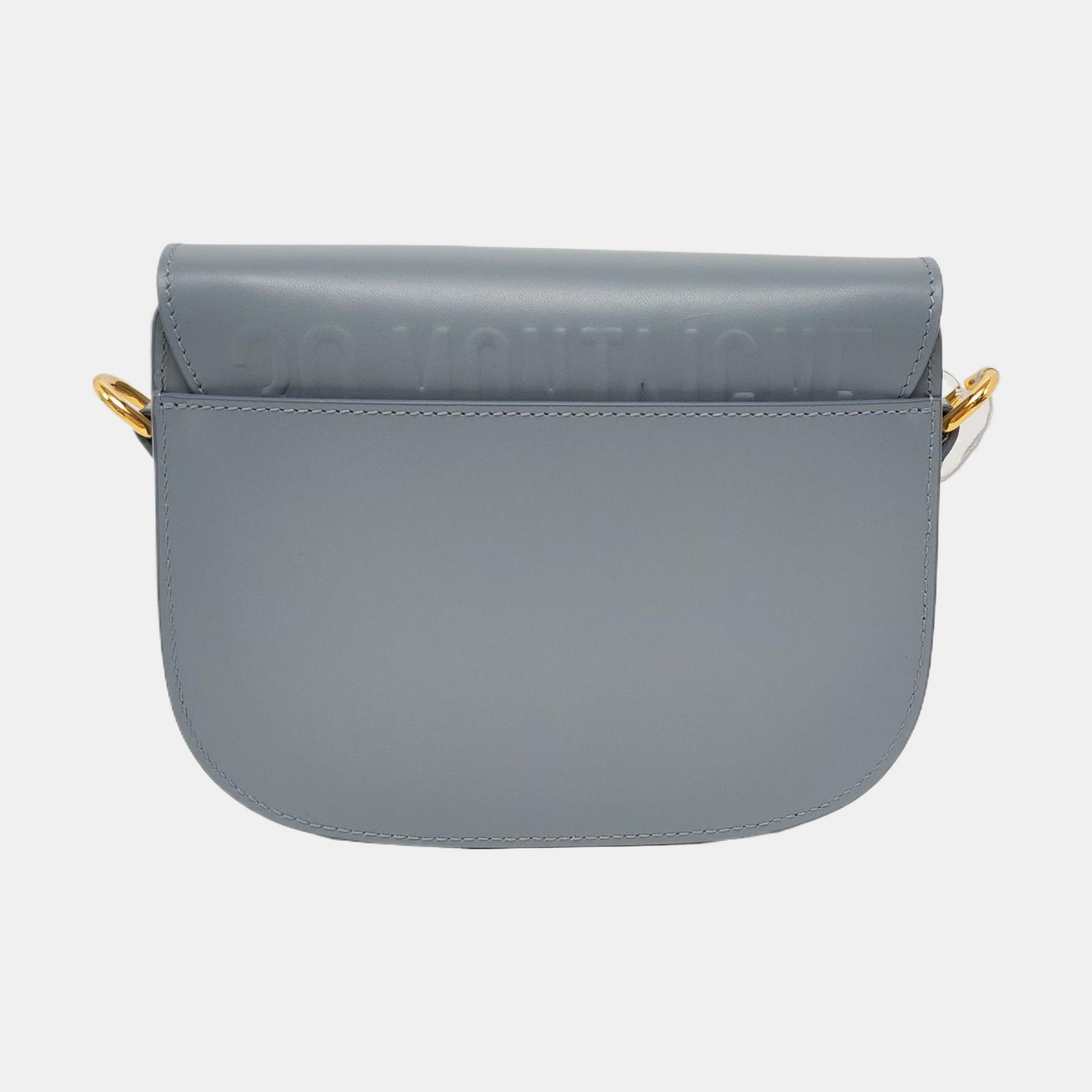 DIOR Bobby Small Blue Leather Crossbody Bag, Shoulder Bag, Tote Bag, Golden Hardware, Removable Strap-(SKU)-953184664