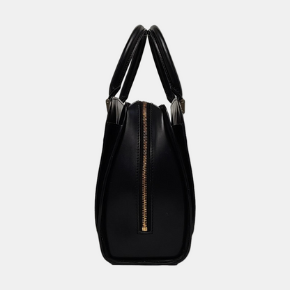 LOUIS VUITTON PONNEUF Small size BlackEPI牛皮水波纹Handheld包 Golden hardware Vintage model-(SKU)-955324453