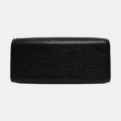 LOUIS VUITTON PONNEUF Small size BlackEPI牛皮水波纹Handheld包 Golden hardware Vintage model-(SKU)-955324453