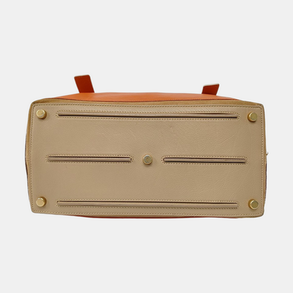 YSL MUSE TWO Multicolor Cowhide Single Shoulder Bag Tote Golden hardware-(SKU)-955589540