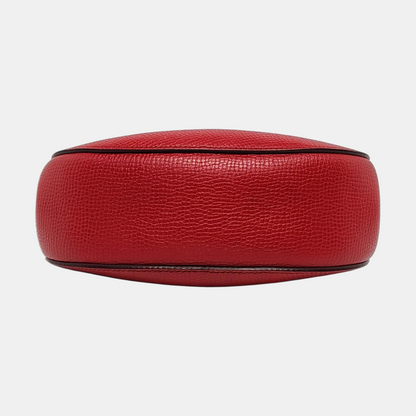 Chloé Drew Medium size Red Cowhide Piggy Bag Single Shoulder Bag Sling Golden hardware-(SKU)-955862500